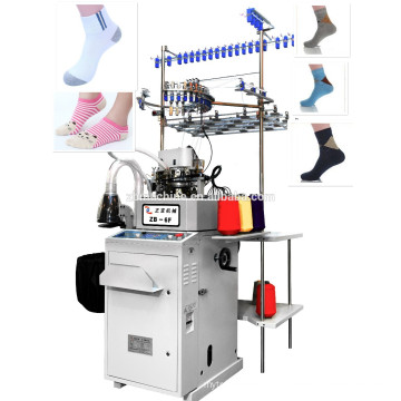 Machine de marque de la Chine pour faire des chaussettes similaires machines à chaussettes lonati